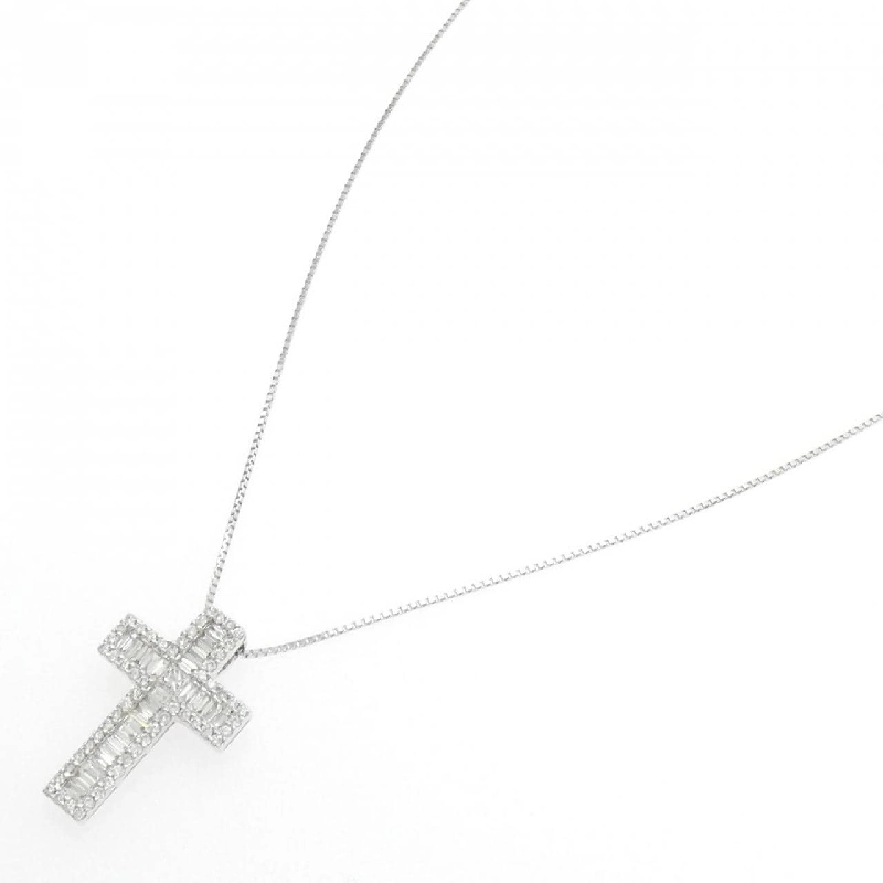 Dây chuyền kim cương 750WG/K18WG 0.87CT - Hàng hiệu Chính hãng 858578