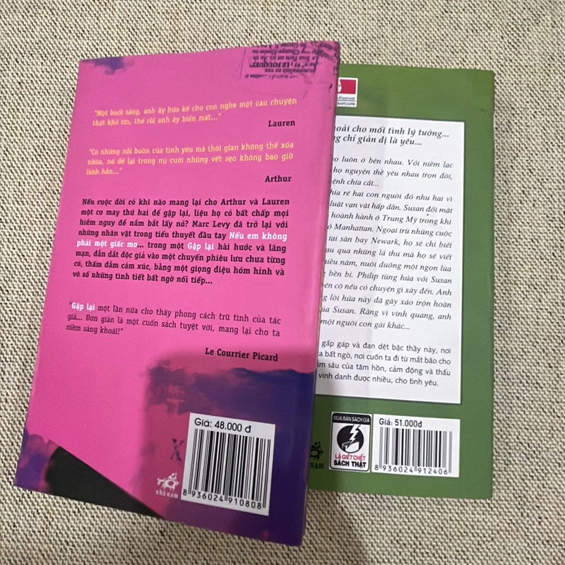 Bộ đôi hai cuốn: Gặp lại và Em ở đâu của Marc Levy 466331