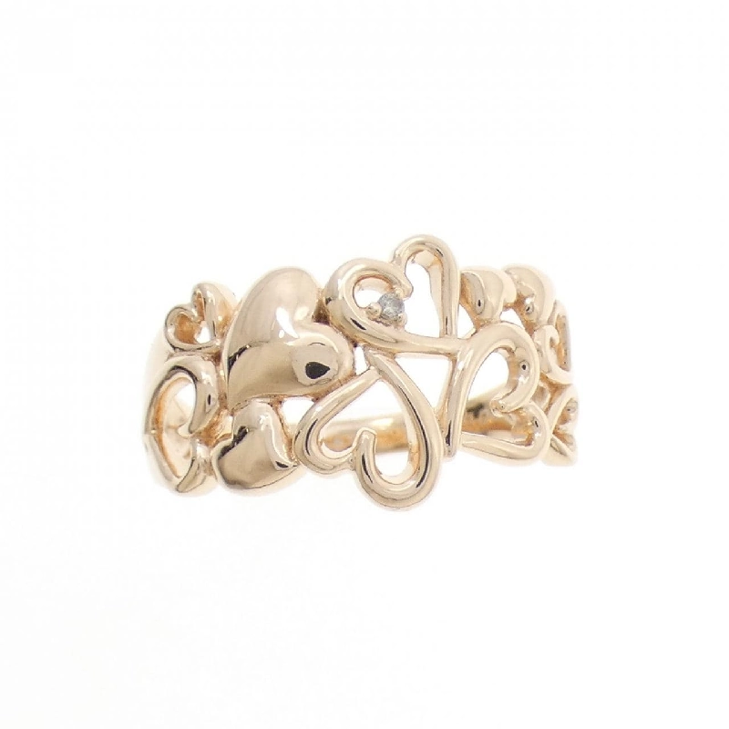 Nhẫn kim cương hình trái tim K10PG 0.01CT - Hàng hiệu Chính hãng 846845