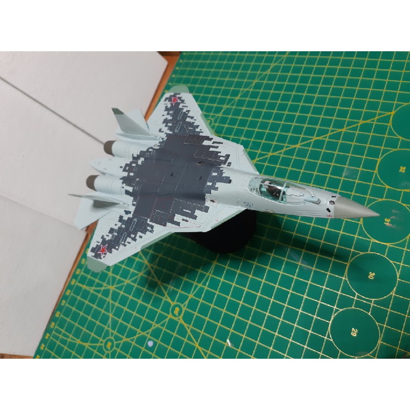 Su 57 mô hình máy bay 1/100 kim loại 6755