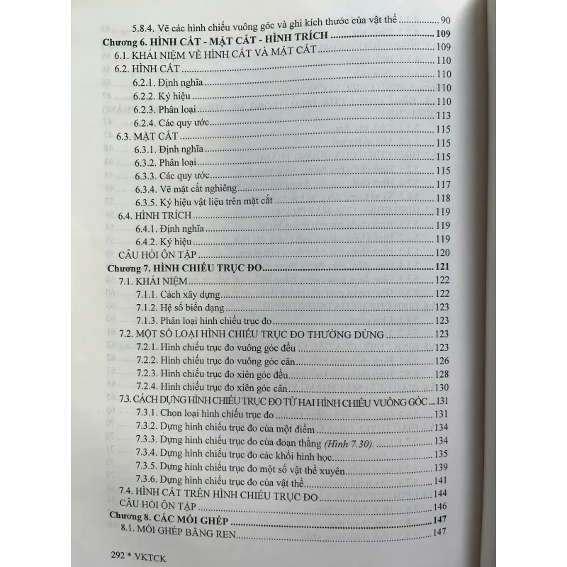 VẼ KỸ THUẬT CƠ KHÍ 705102