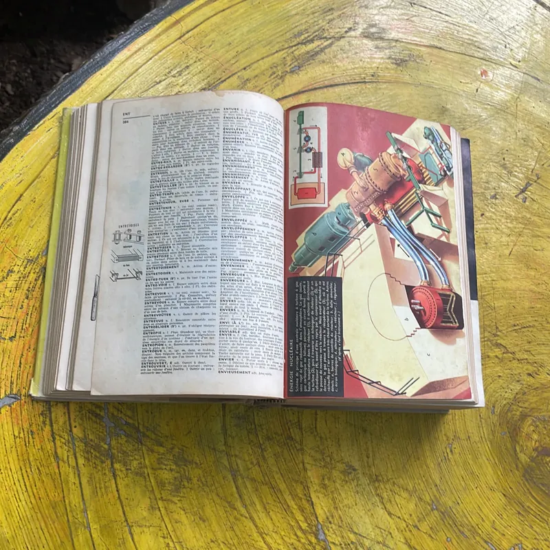 PETIT LAROUSSE- bìa cứng xuất bản năm 1961 596097