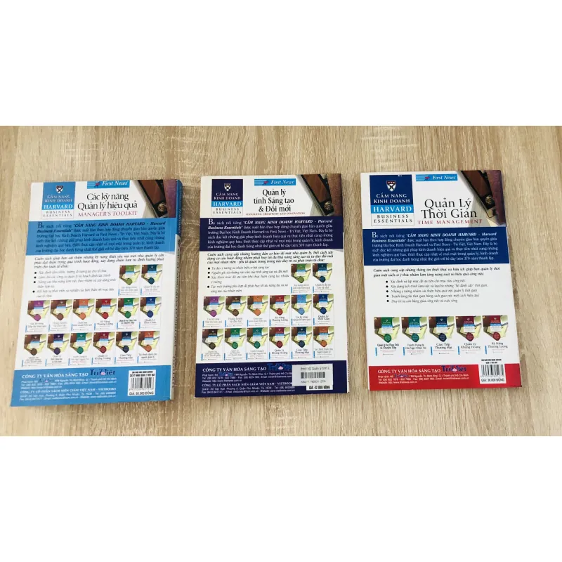 3 CUỐN CẨM NANG KINH DOANH HARVARD  1021691