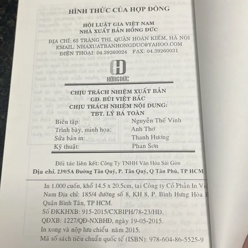 [luật] Hình thức của hợp đồng - Ts. Lê Minh Hùng 1018688