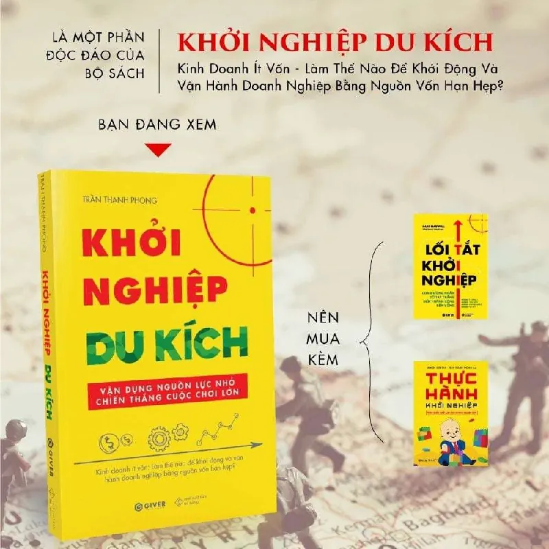 Khởi Nghiệp Du Kích - Trần Thanh Phong - GIVER BOOKS - MARKETING KINH DOANH 595447