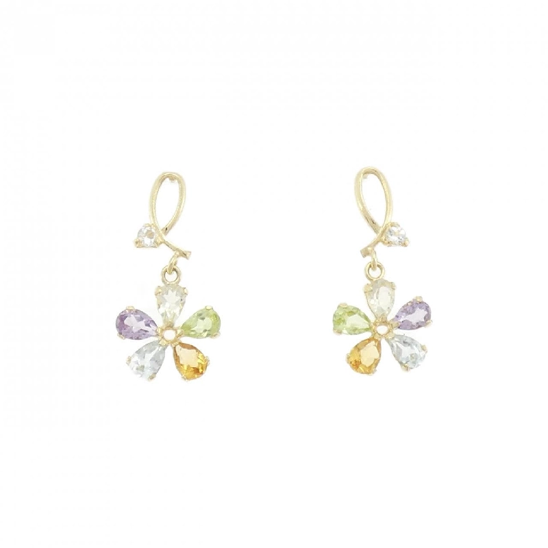 K10YG Hoa Tai Đá Màu - Hàng hiệu Chính hãng 868539