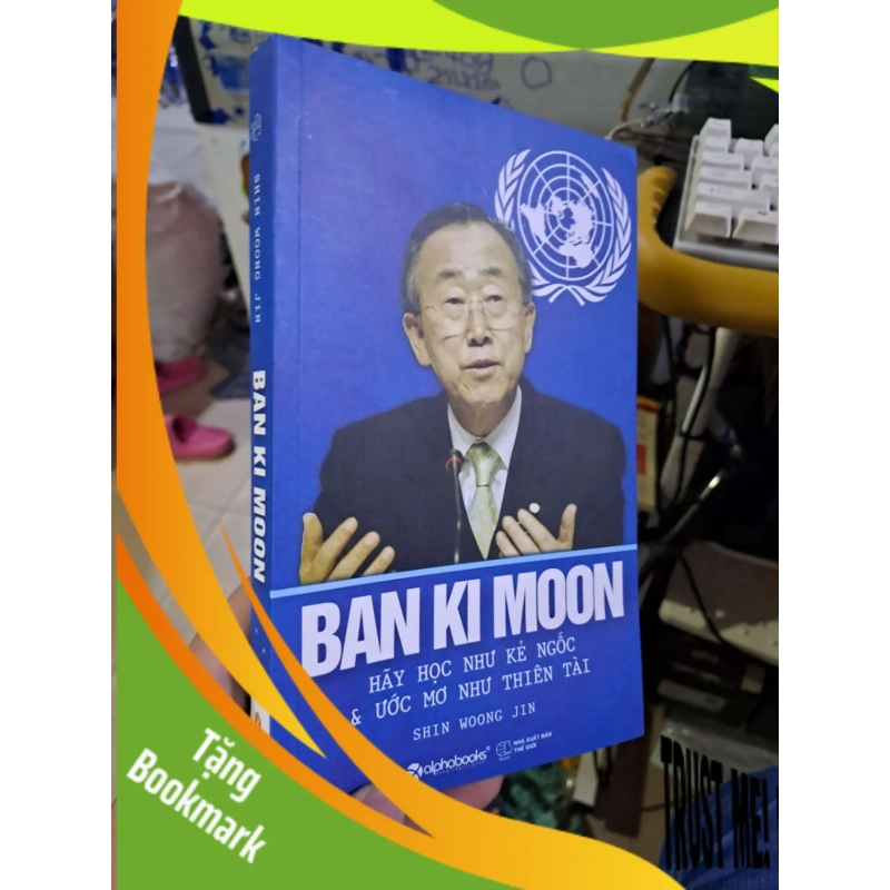 (TẶNG BOOKMARK) Ban Ki Moon - Shin Woong Jin DANH NHÂN RBK1008 939230