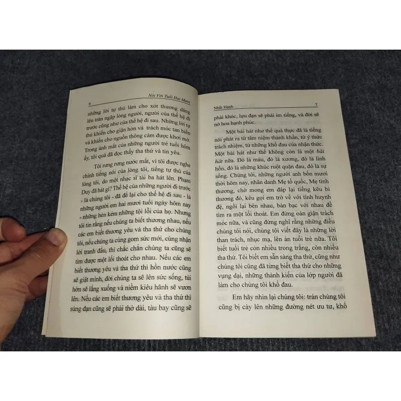NÓI VỚI TUỔI 20 - THÍCH NHẤT HẠNH 957448