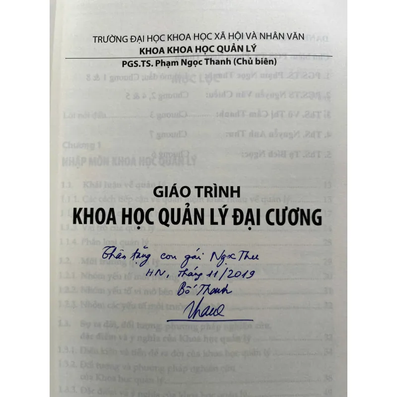 GIÁO TRÌNH KHOA HỌC QUẢN LÝ ĐẠI CƯƠNG 759129