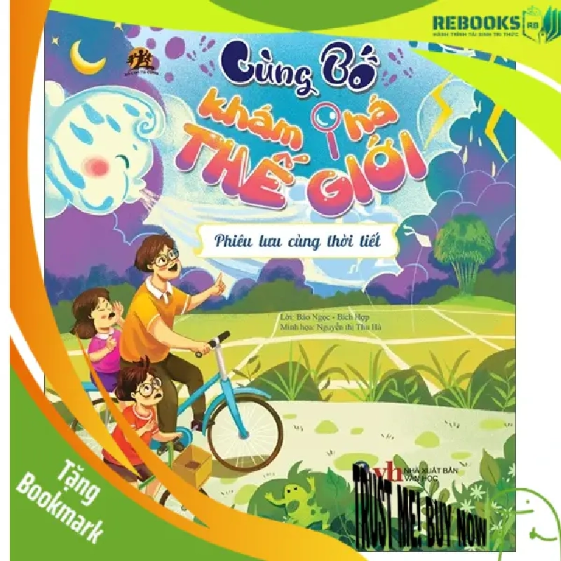 (TẶNG BOOKMARK) Cùng bố khám phá thế giới - Phiêu lưu cùng thời tiết - Sách Mẹ và bé 942138