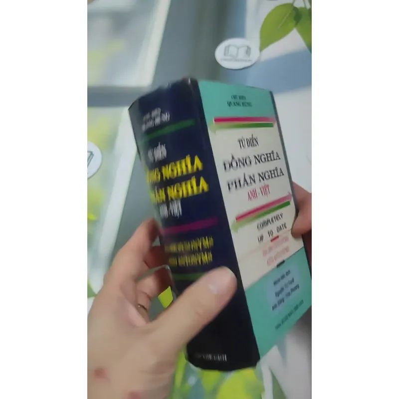 Từ Điển Đồng Nghĩa Phản Nghĩa Anh - Việt - Quang Hùng 727393