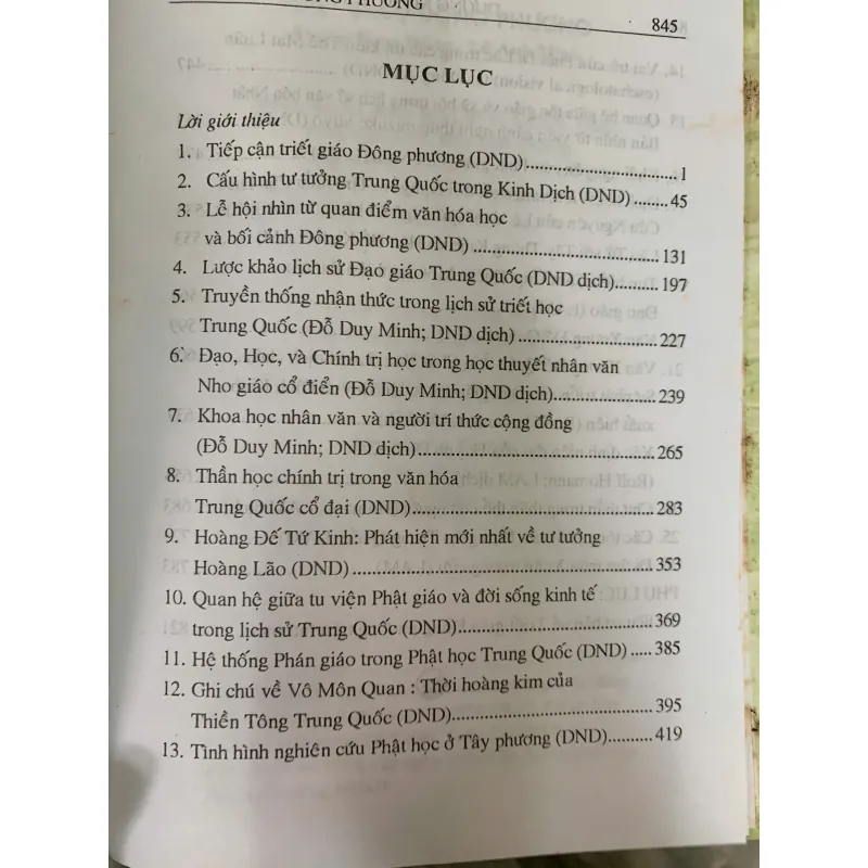TRIẾT GIÁO ĐÔNG PHƯƠNG (BÌA CỨNG) - DƯƠNG NGỌC DŨNG, LÊ ANH MINH 1020667