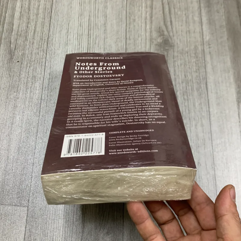 Notes from underground - fyodor dostoevsky. 4b2 757049