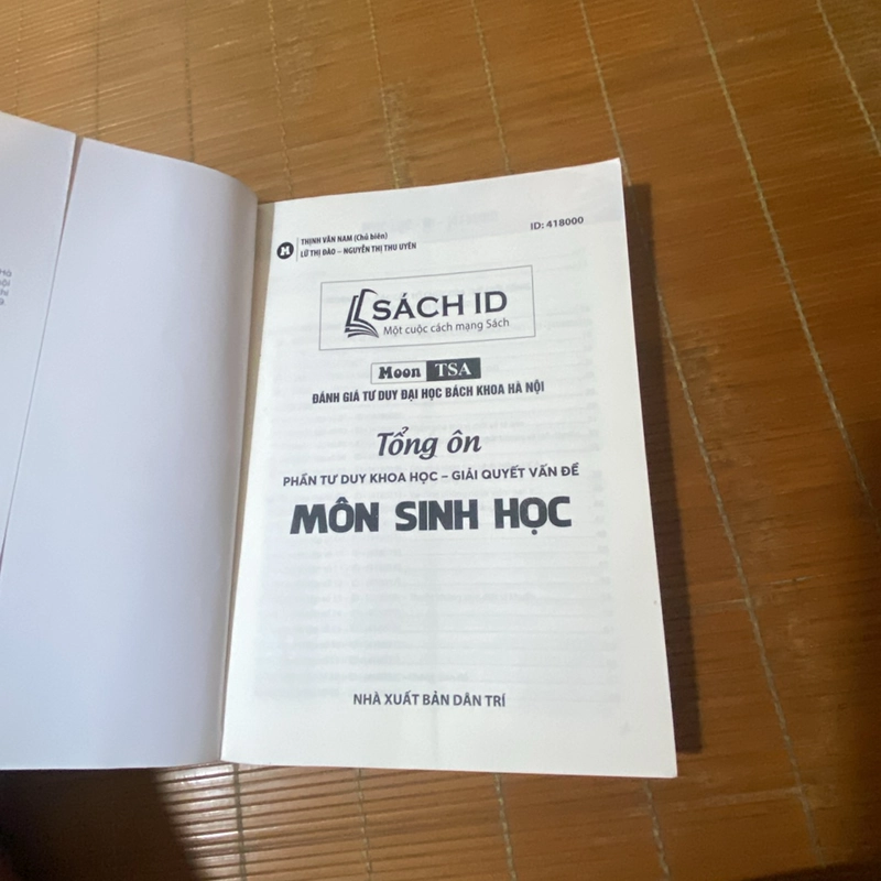 Tổng ôn phần tư duy khoa học và giải quyết vấn để môn sinh học kỳ thi TSA 447189