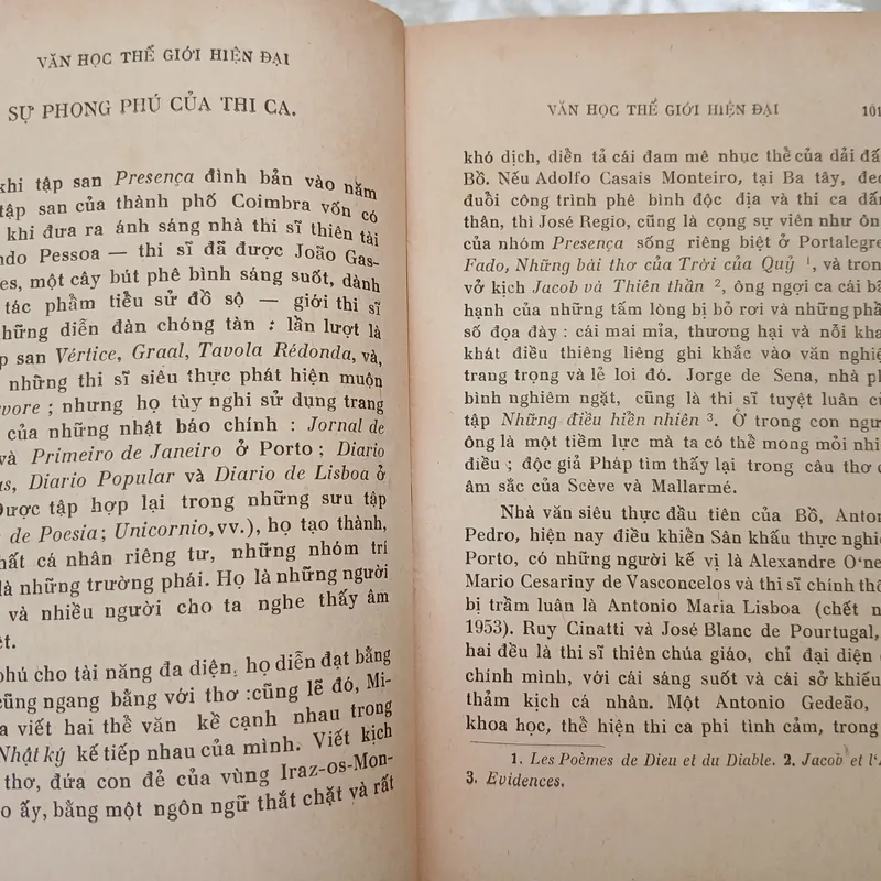 VĂN HỌC THẾ GIỚI HIỆN ĐẠI - BỬU Ý dịch 705114
