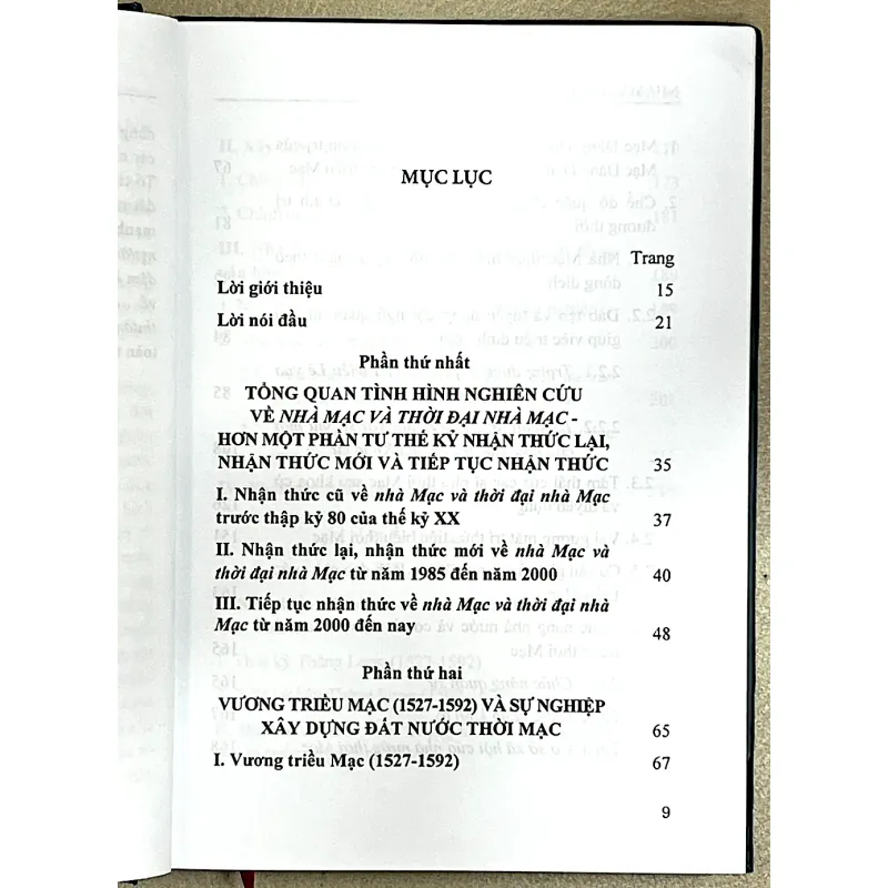 NHÀ MẠC VÀ VƯƠNG TRIỀU MẠC - TRẦN THỊ VINH Hơn 20 năm nghiên cứu & nhận thức 1030857