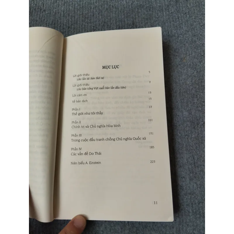 ALBERT EINSTEIN THẾ GIỚI NHƯ TÔI THẤY 717928