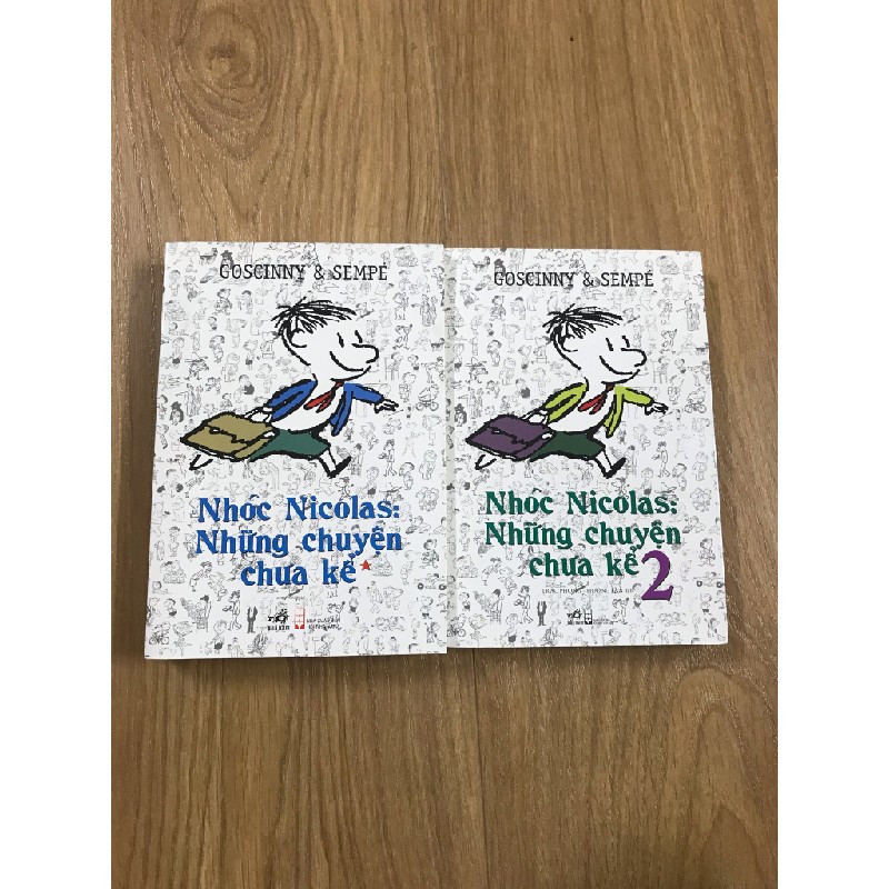 Bộ 2 quyển sách Nhóc Nicolas và những chuyện chưa kể (tập 1,2) 58264