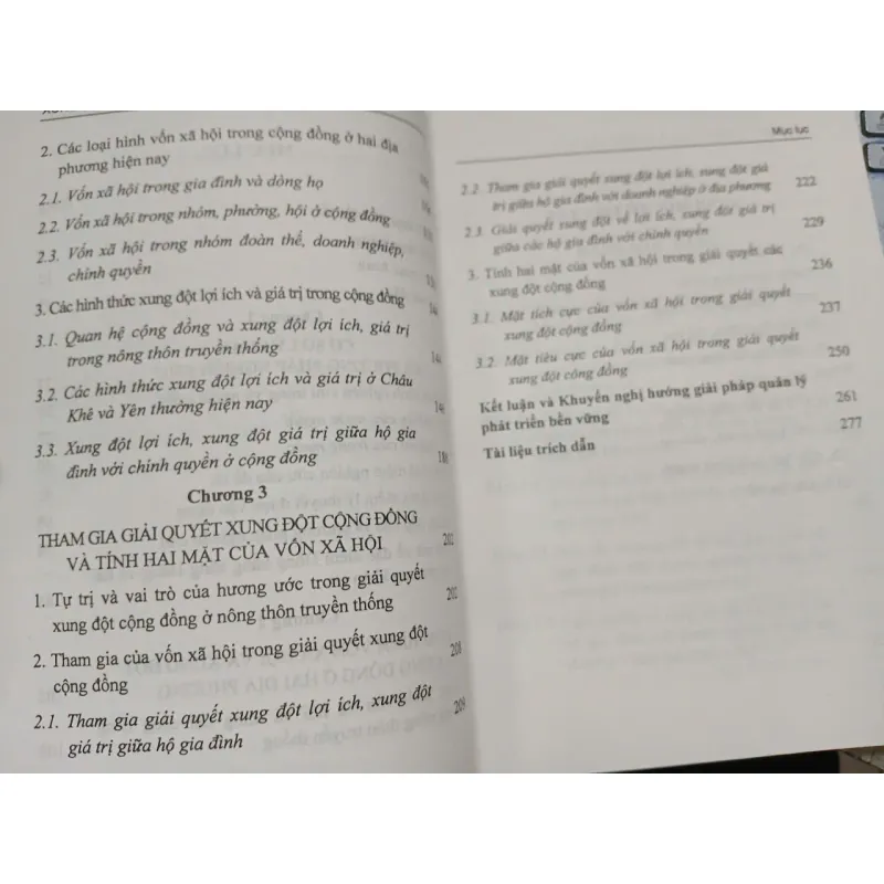 XUNG ĐỘT CỘNG ĐỒNG VÀ HƯỚNG GIẢI PHÁP QUẢN LÝ PHÁT TRIỂN BỀN VỮNG 694628