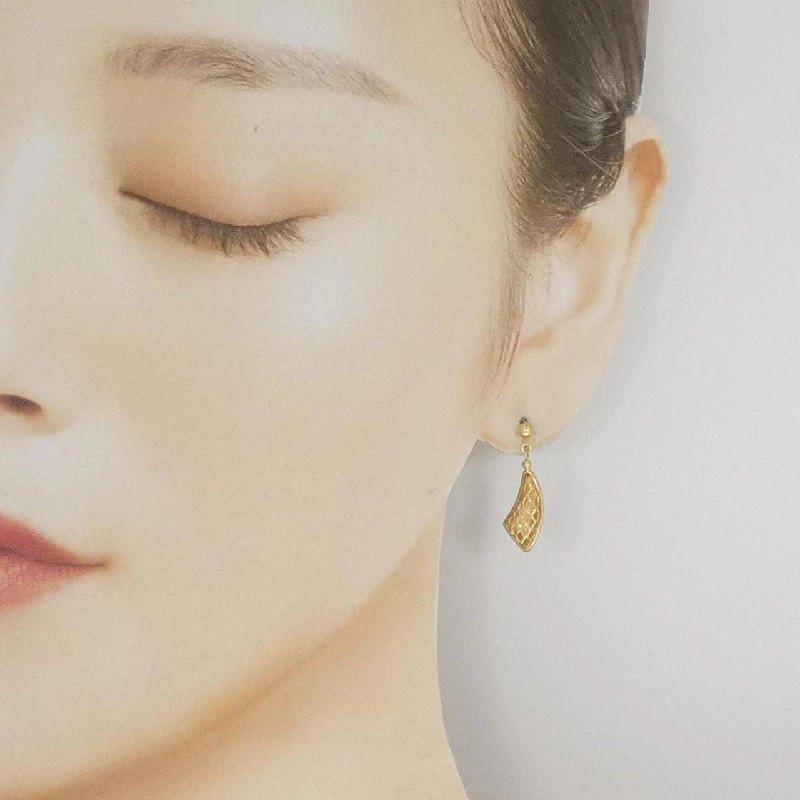 K18YG Bông tai - Hàng hiệu Authentic 867950