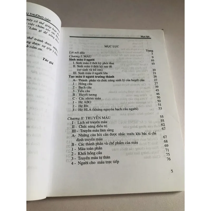 MÁU - TRUYỀN MÁU CÁC BỆNH MÁU THƯỜNG GẶP  707192