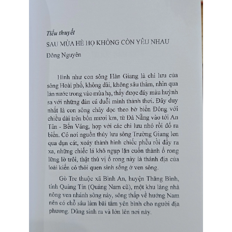 Sau mùa hè họ không còn yêu nhau - Đông Nguyên 518068