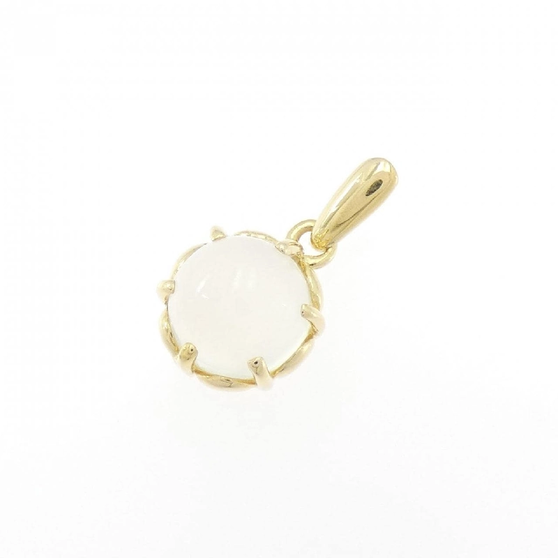 K18YG Đá mặt trăng Pendant - Hàng hiệu Chính hãng 863937