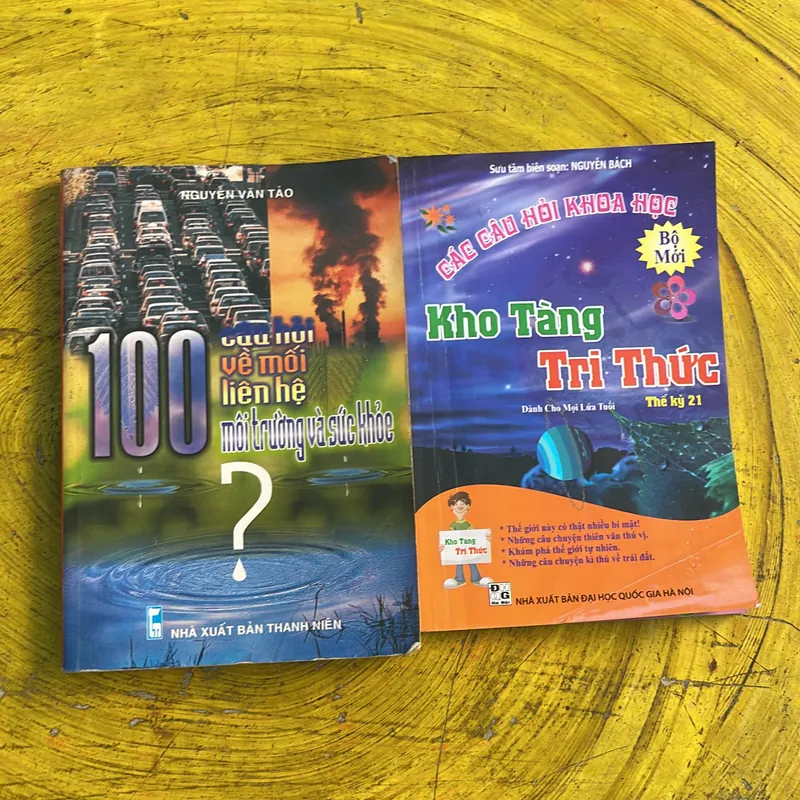 COMBO CÁC CÂU HỎI KHOA HỌC KHO TÀNG TRI THỨC- 100 CÂU HỎI VỀ MỐI KIÊN HỆ MÔI TRƯỜNG VÀ SK 735714