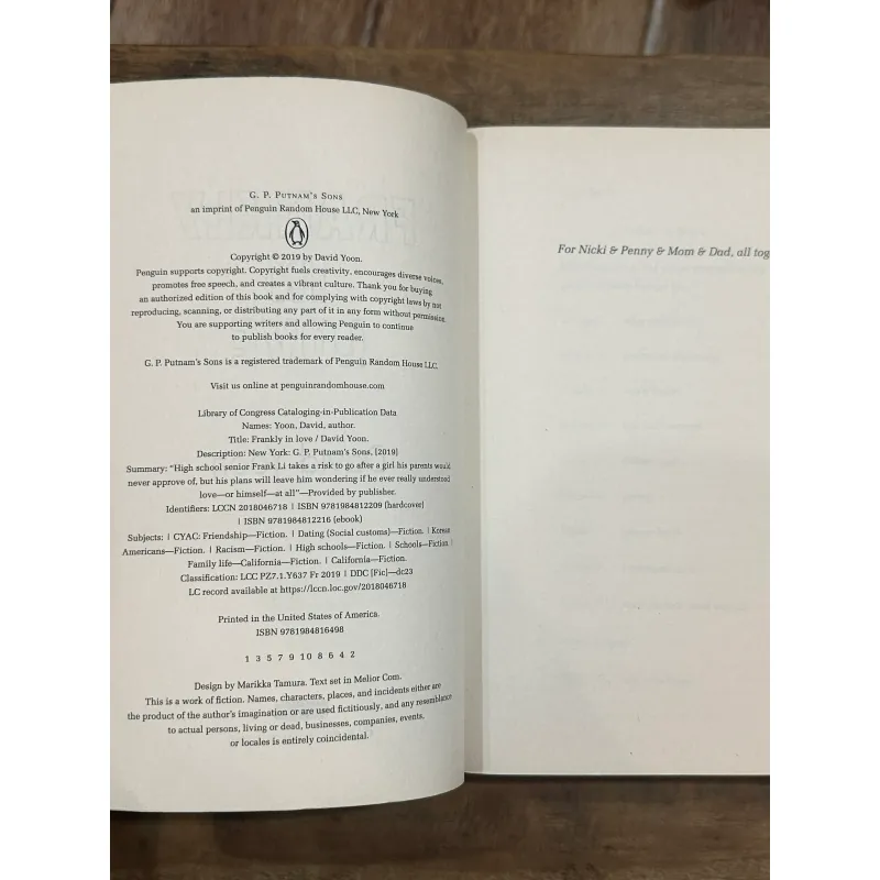 Frankly in Love - David Yoon 731669