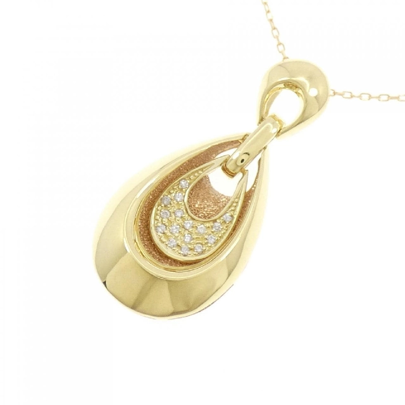 K18PG/K18YG Dây chuyền kim cương 0.10CT - Hàng hiệu Chính hãng 862404