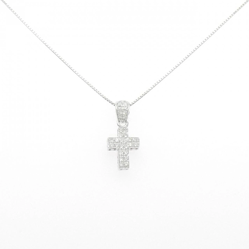 Dây chuyền kim cương 750WG/K18WG - Hàng hiệu Authentic 0.32CT 859666