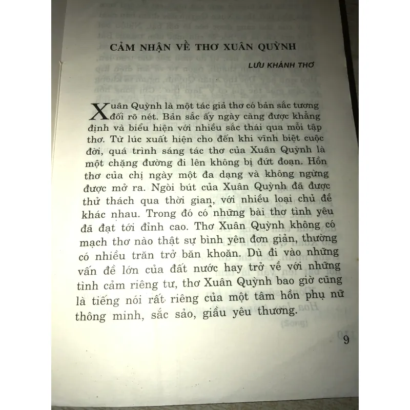 Nữ sĩ Xuân Quỳnh cuộc đời để lại 973063