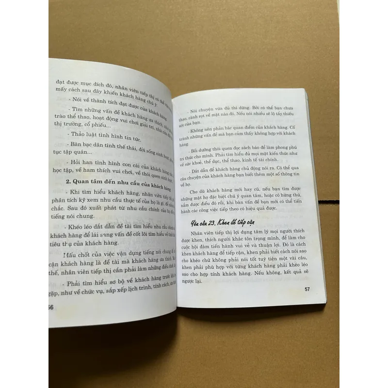 100 yêu cầu với nhân viên tiếp thị 693903