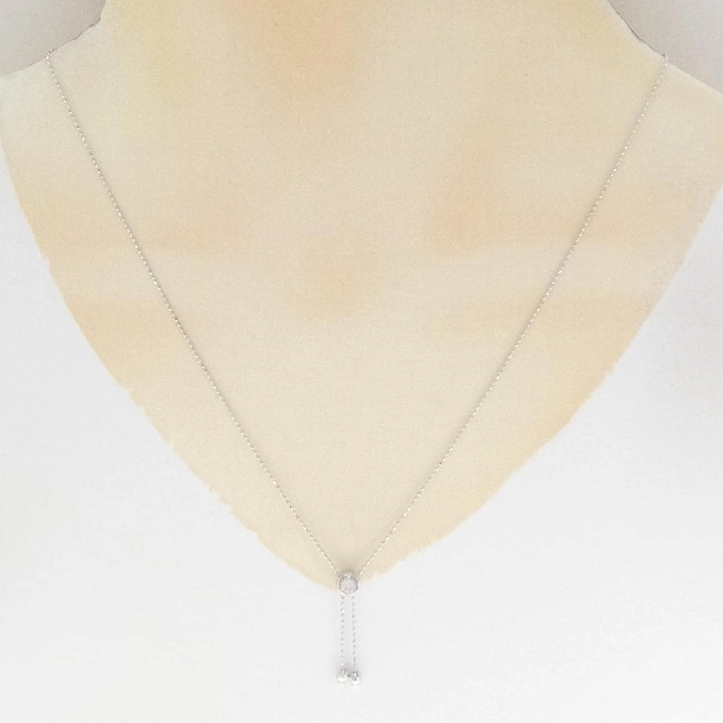 K14WG Đá Topaz Trắng Dây Chuyền 0.25CT - Hàng hiệu Chính hãng 865817