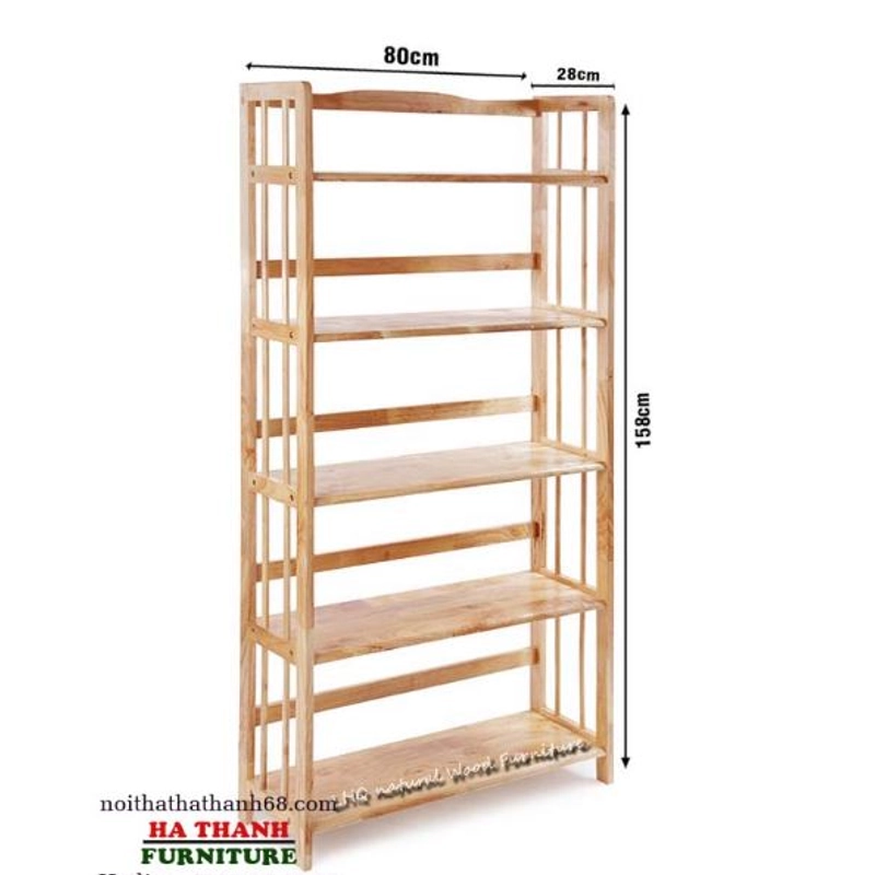 KỆ SÁCH GỖ THÔNG 5 TẦNG* GIÁ TT HIỆN BÁN 850 - 1000K* TẶNG QUÀ 0Đ FREESHIP THÁNG 5+6 408925