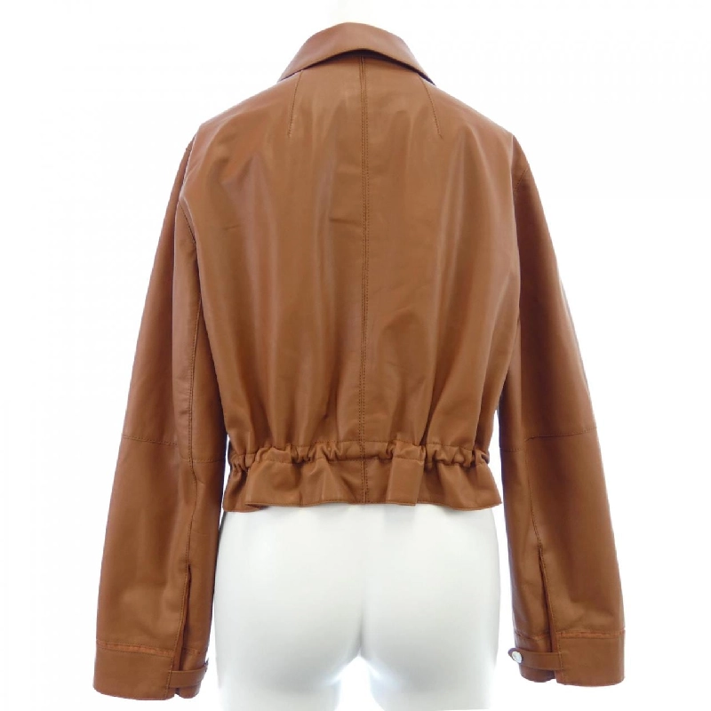 Áo khoác da HERMES クルードセル 2E1201DJ 632372