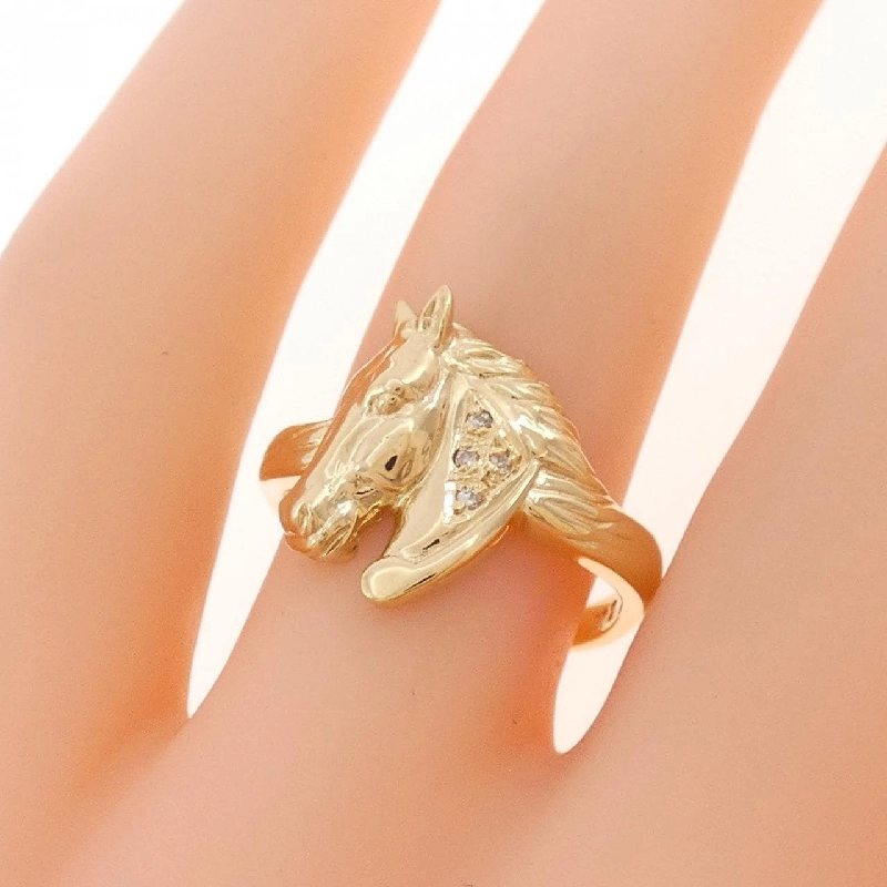 Nhẫn kim cương K18YG 0.02CT - Hàng hiệu Chính hãng 852074