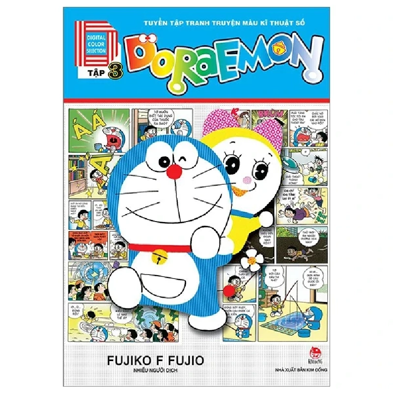 Doraemon - Tuyển Tập Tranh Truyện Màu Kĩ Thuật Số - Tập 3 - Fujiko F Fujio (Mới 100%) Truyện tranh, NXB Kim Đồng - SÁCH ĐẠI HỌC 488049