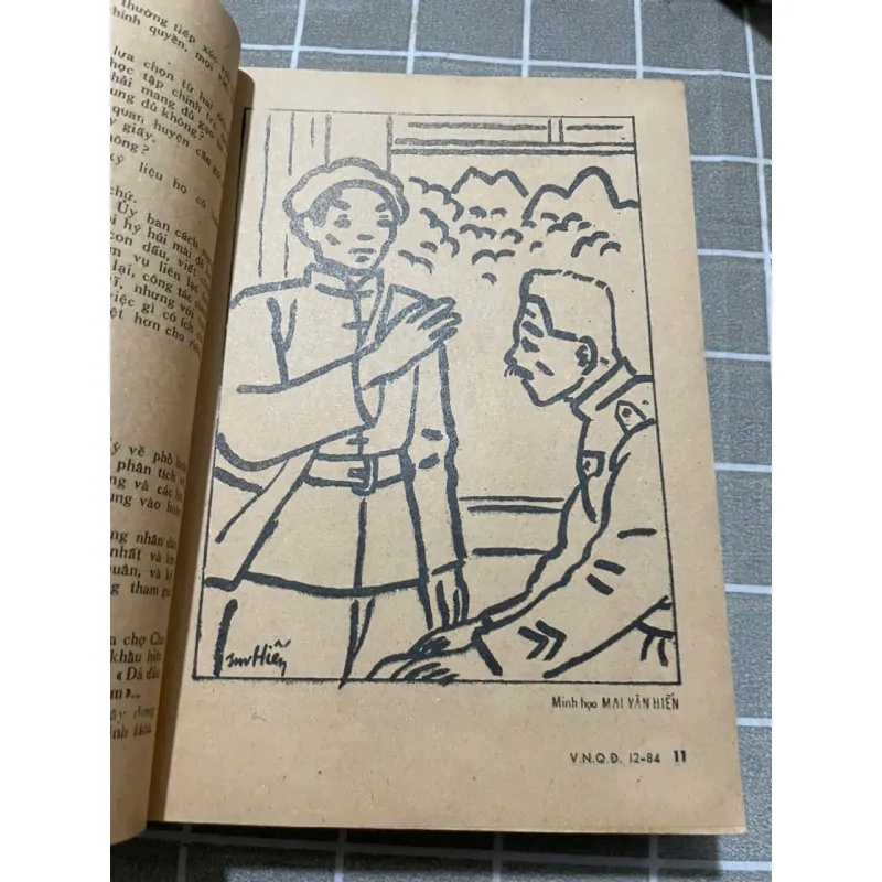 TẠP CHÍ VĂN NGHỆ QUÂN ĐỘI THÁNG 11.1984 556909