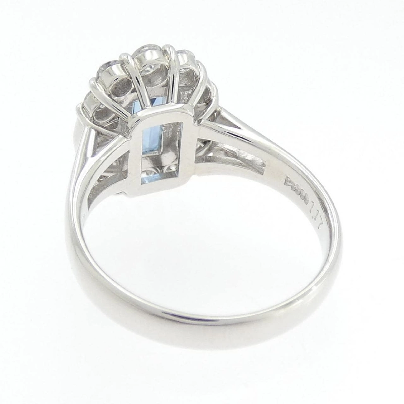 Nhẫn Aquamarine PT900 1.17CT 668158