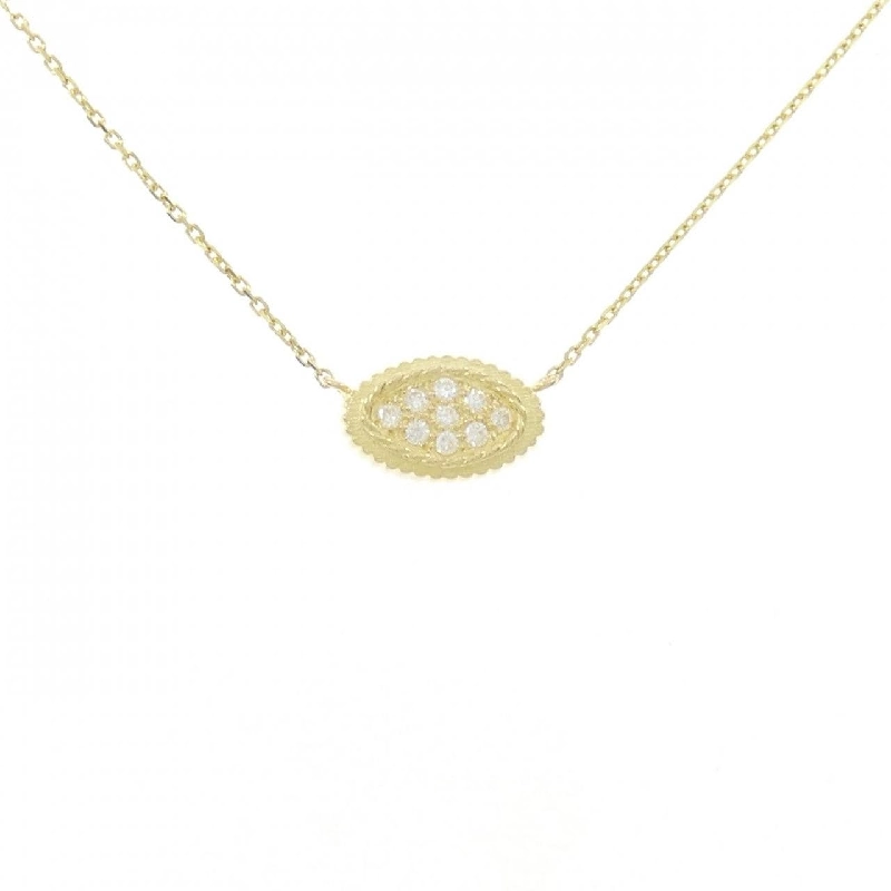 K18YG Dây chuyền kim cương 0.25CT - Hàng hiệu Chính hãng 863263