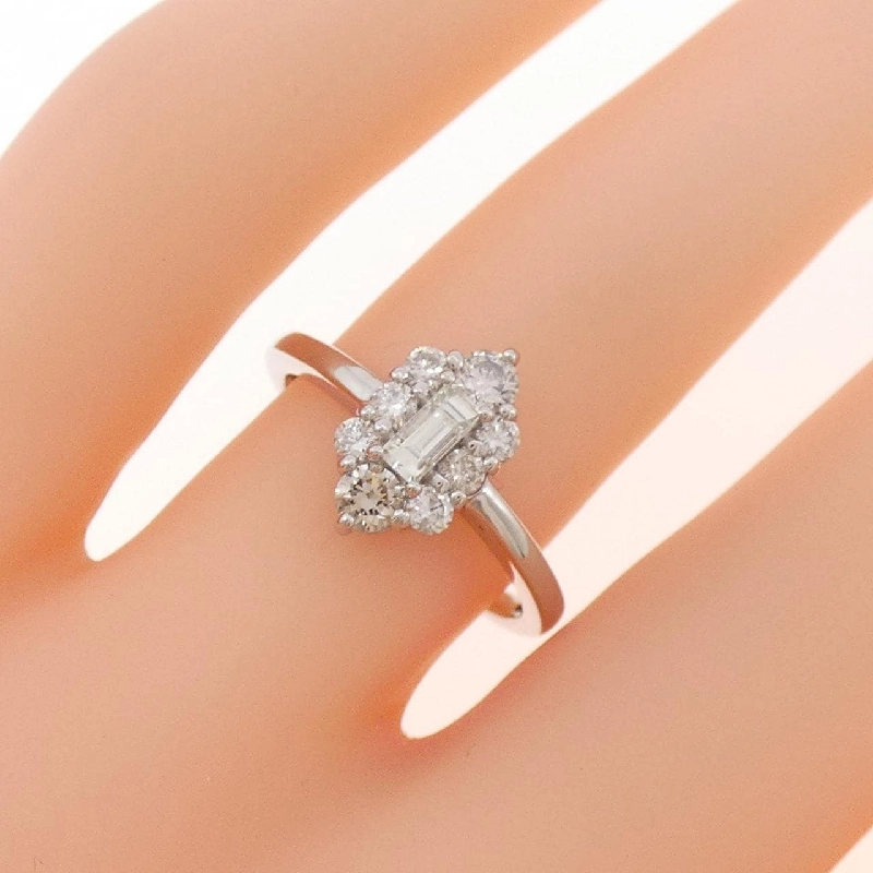 Nhẫn kim cương PT950 0.51CT 667422