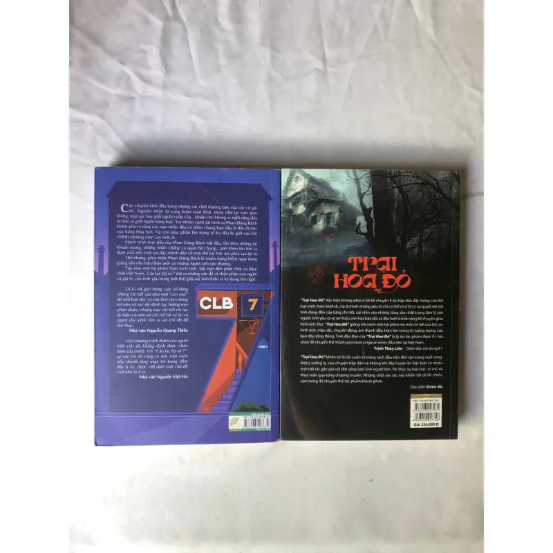 Combo 2 quyển Câu Lạc Bộ Số 7 & Trại Hoa Đỏ - Di Li 1006879