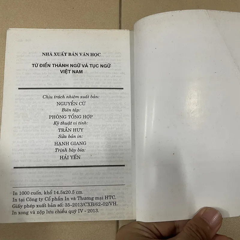 Từ Điển Thành Ngữ và Tục Ngữ Việt Nam - Giáo sư Nguyễn Lân (c43) 722312