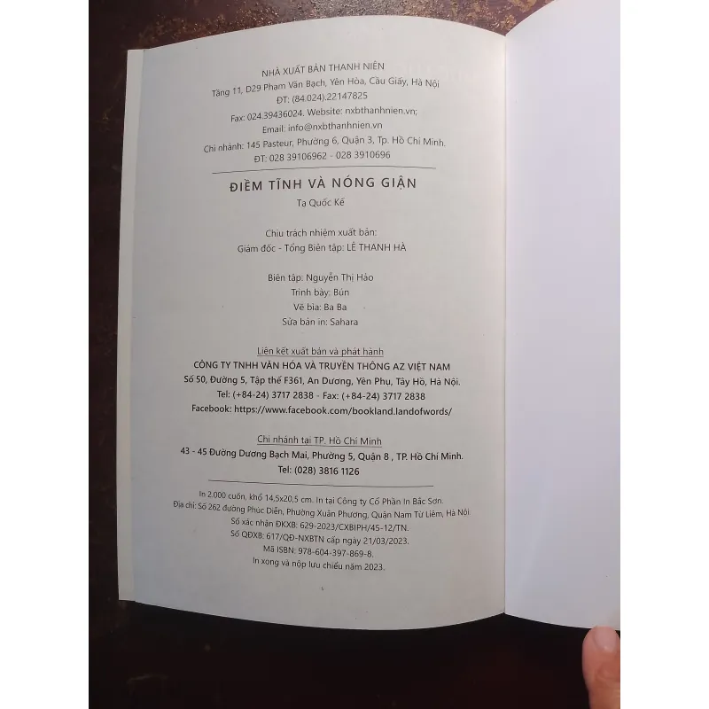 Điềm Tĩnh Và Nóng Giận 791772