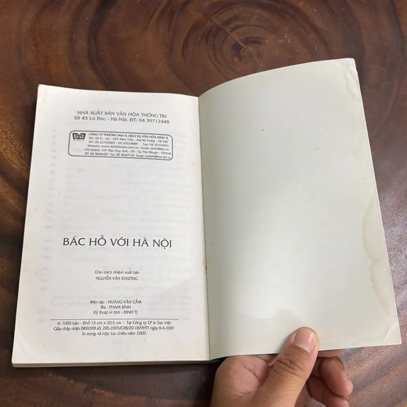 II Tủ Sách Danh Nhân Hồ Chí Minh: Bác Hồ Với Hà Nội - 2009 997970