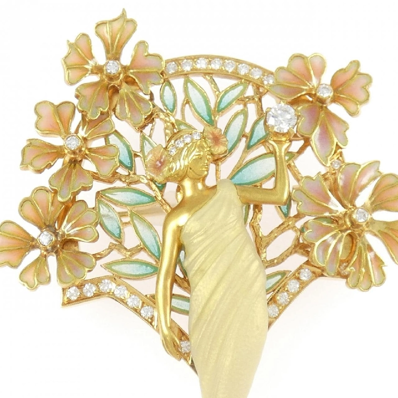 Mariela Đá màu Brooch - Hàng hiệu Chính hãng 845459