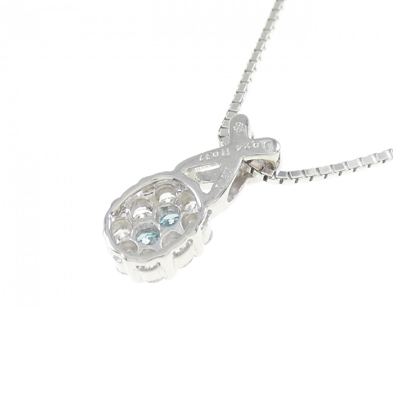 K18WG Dây chuyền kim cương 0.11CT - Hàng hiệu Chính hãng 851120