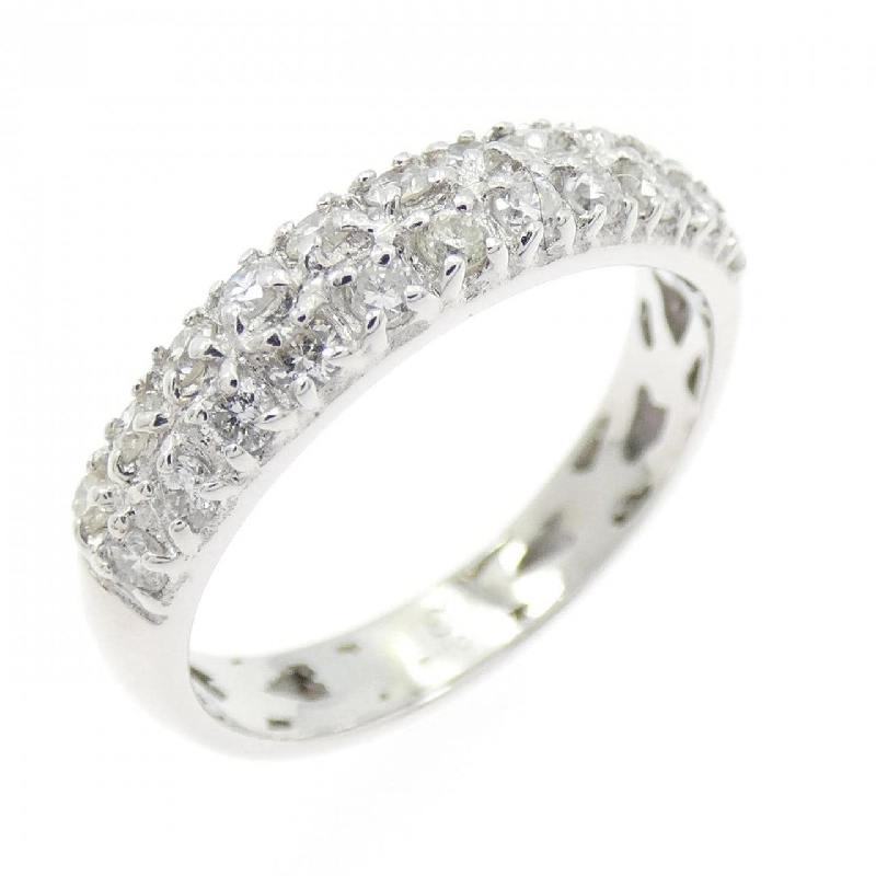 Nhẫn kim cương Pavé K18WG 0.31CT - Hàng hiệu Chính hãng 848557