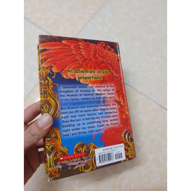 Sách ngoại văn thiếu nhi: The phoenix of destiny - Tác giả: Geronimo Stilton 600510